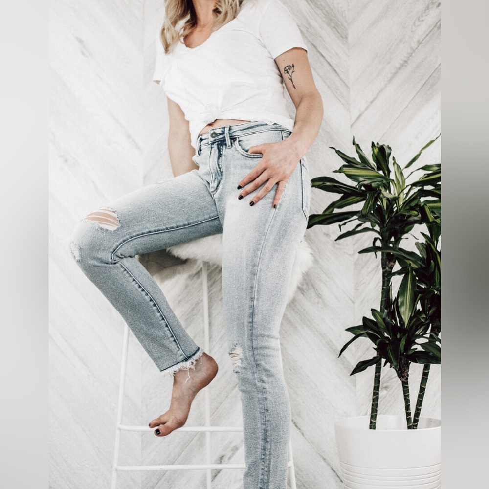 Silver Jeans Light Blue Women's Skinny Jeans
